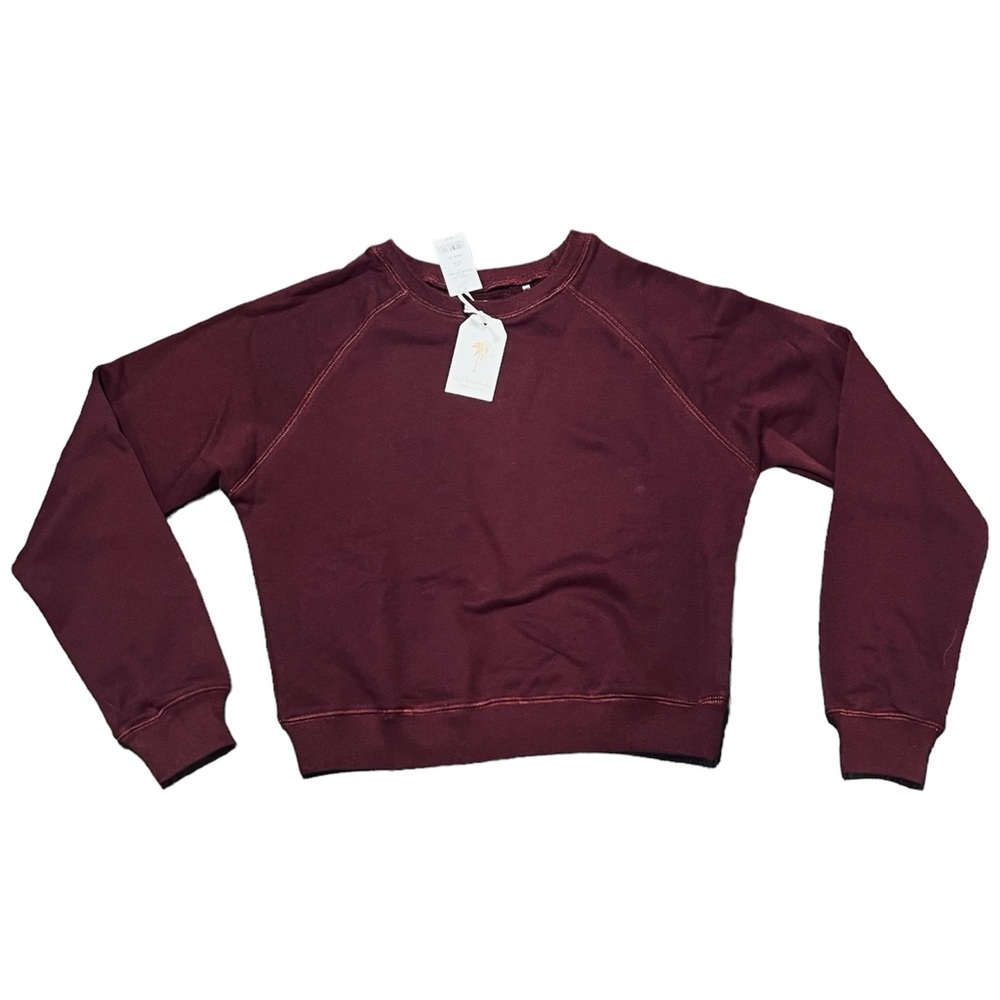 THE WESTSIDE**Burgundy Chelsea Crewneck Sweatshirt***XS $125 100% Cotton